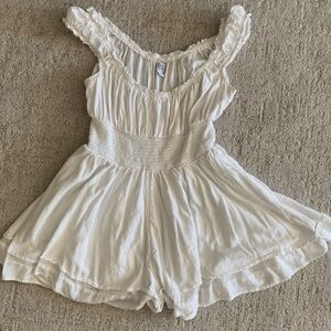 Dainty White Romper